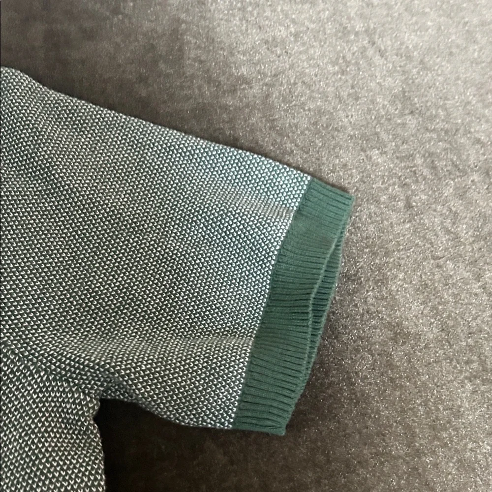 Levi's Two-Tone Green Polo Shirt